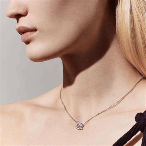 hermes finesse necklace price|hermes diamond finesse pendant necklace.